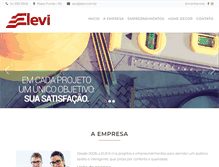 Tablet Screenshot of elevi.com.br